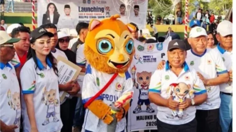 KONI Malut Luncurkan Maskot, Logo dan Lagu Porprov V Tahun 2026