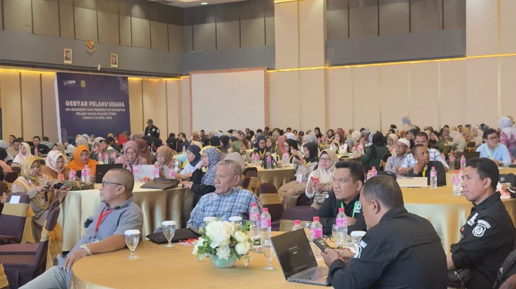 Ratusan Pelaku Usaha Malut Ikuti Gebyar Pengadaan LKPP di Ternate