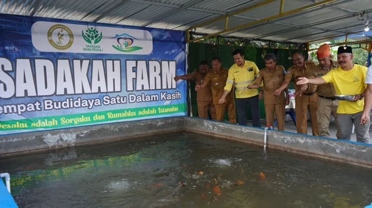 NHM Bangun Pusat Budidaya Ikan Nila di Halmahera Utara