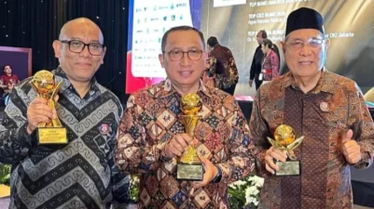 BPRS Bahari Berkesan Terima Penghargaan TOP BUMD 2026 Bintang 4