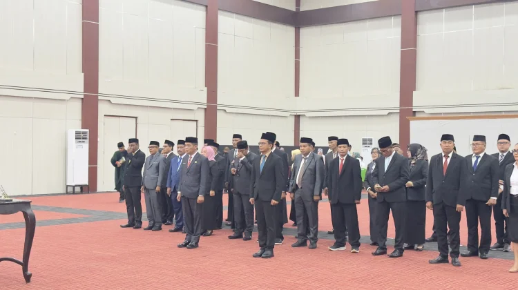 Sebanyak 17 Pejabat Administrator Pemprov Malut Dilantik, Berikut Daftarnya