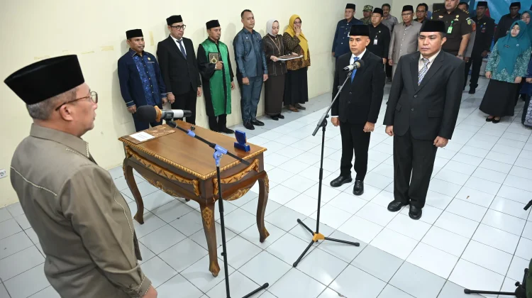 Pelantikan Dirut dan Dewas Perumda Ake Gaale