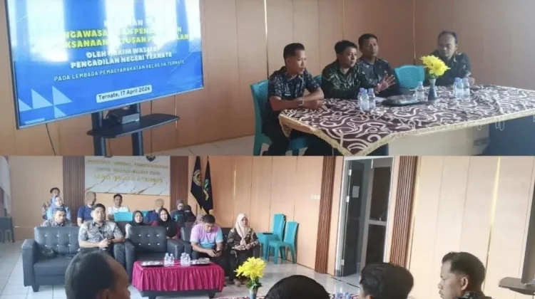 Lapas Ternate Perkuat Pengawasan Pelaksanaan Putusan Pengadilan