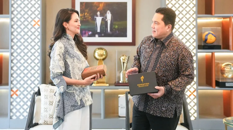 Temui Menpora, Sherly Siapkan Lompatan Besar Olahraga Maluku Utara