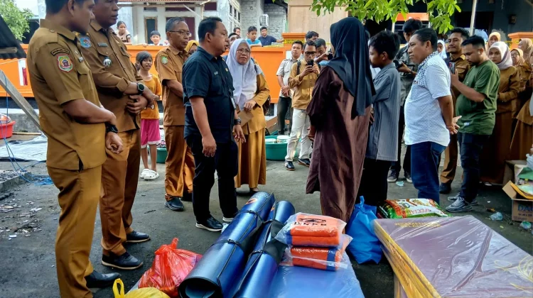 Pemkot Ternate Santuni Korban Kebakaran di Dua Lokasi