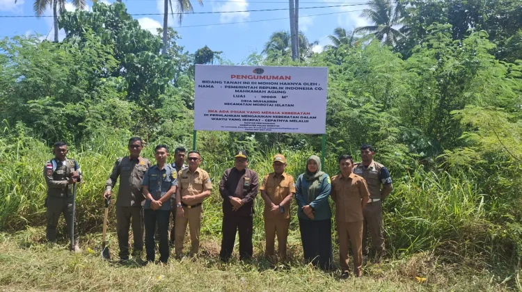 Pengadilan Tinggi Malut dan Pemda Tinjau Lokasi Pembangunan PN Morotai