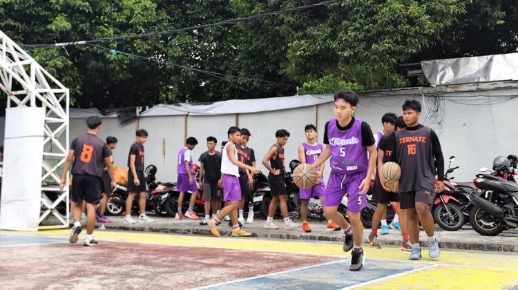 Cabang Olahraga Basket Kota Ternate Targetkan Emas untuk Porprov Malut 2026