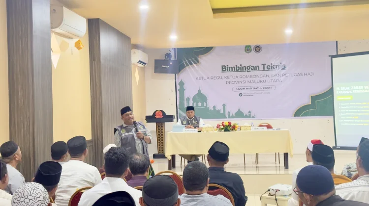 Petugas Haji Malut Dimatangkan jelang Keberangkatan JCH 2026