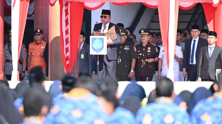HUT Pemkot, Wali Kota Soroti Sampah dan Penataan Pasar