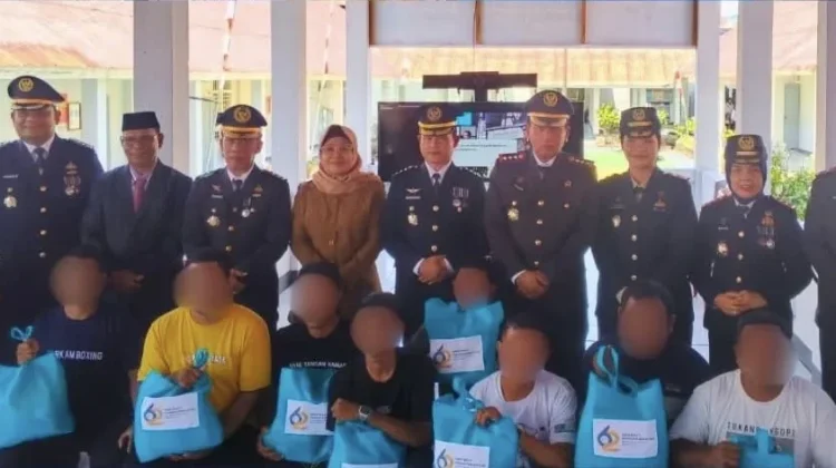Lapas Ternate Gelar HBP Ke-62 Dengan Bantuan Sosial