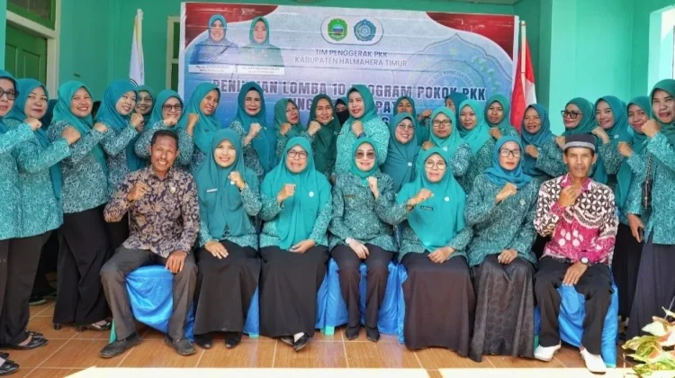 TP PKK Haltim Evaluasi Program dan Apresiasi Kader di Wasile