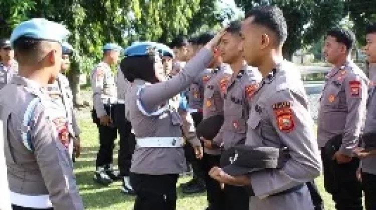 Operasi Gaktibplin Propam Polda Malut Tingkatkan Disiplin Personel