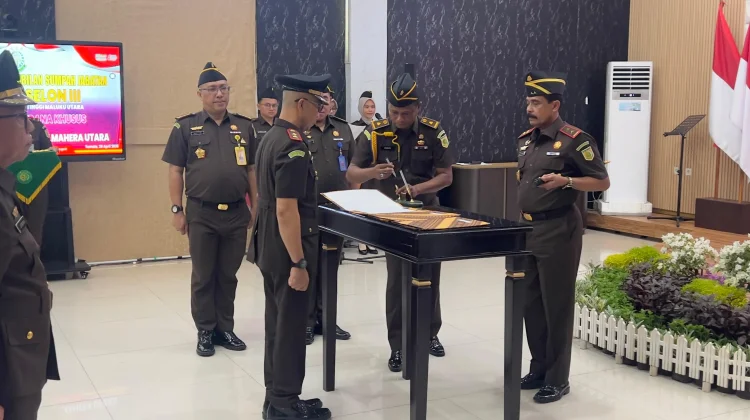 Kajati Pesan 6 Perubahan saat Pelantikan Aspidsus dan Kajari Halut
