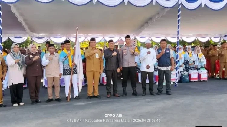 Jamaah Calon Haji Halut Bertolak menuju Asrama Ternate