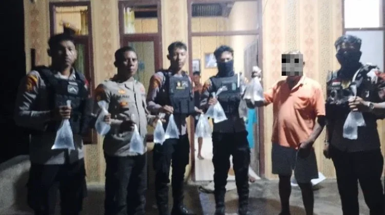 Penjual Miras di Tedeng Terjaring Patroli KRYD Polres Halbar
