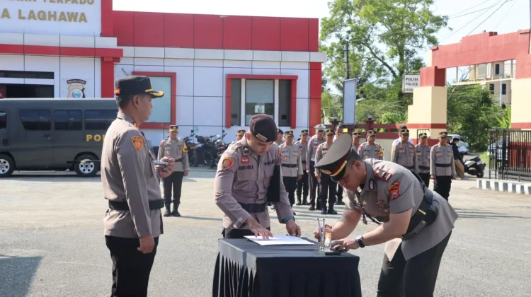 Kapolsek Wasile Selatan Resmi Berganti