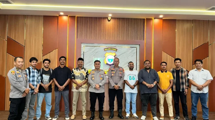 Dukung Turnamen GOT 2026, Polresta Tidore Ajak Jaga Kamtibmas