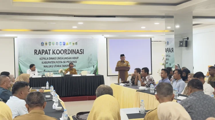 Rakor DLH se-Maluku Utara Fokus Transformasi Pengelolaan Sampah