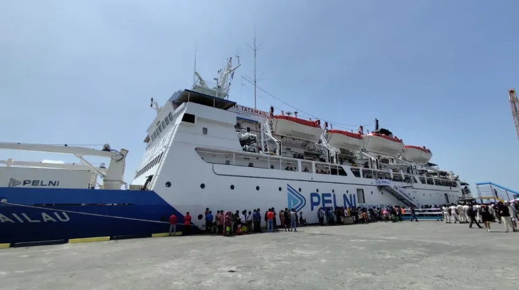 KM Tatamailau Singgah Perdana di Tobelo, PELNI Perluas Akses di Maluku Utara