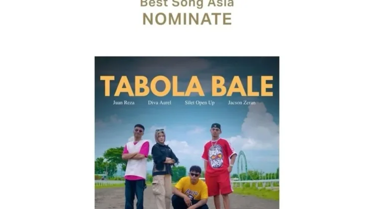 “Tabola Bale” Masuk Nominasi Best Song Asia di Jepang