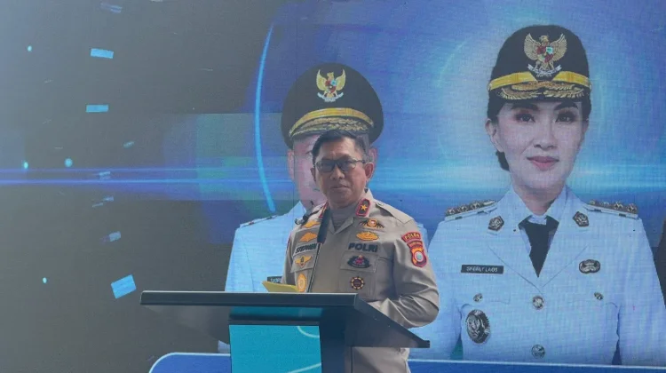 Polda Dukung Launching Jalan Lapen dan RTLH Pemprov Maluku Utara
