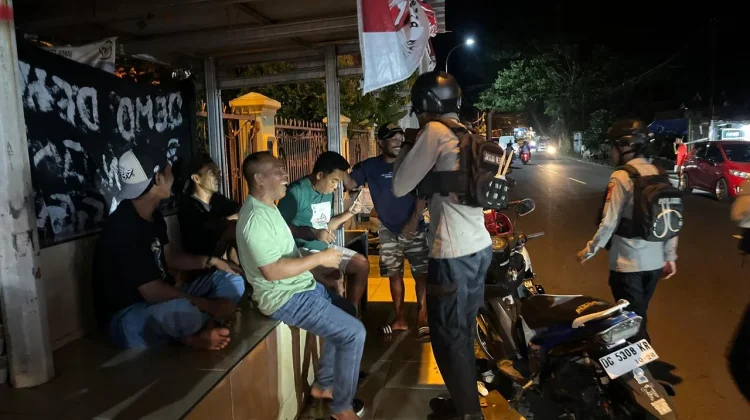 Polres Ternate Intensifkan Patroli, Sosialisasikan Layanan 110