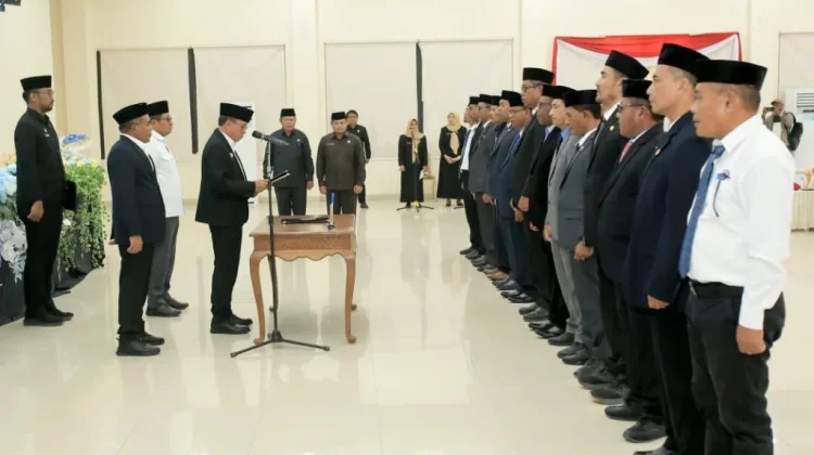 Bupati Halteng lantik pejabat untuk penyegaran birokrasi