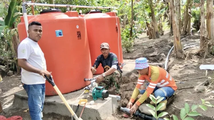 NHM Peduli Hadirkan Akses Air Bersih di Kao Teluk