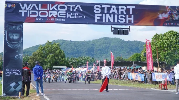 Wali Kota Tidore Resmi Buka Racing Cup 2026