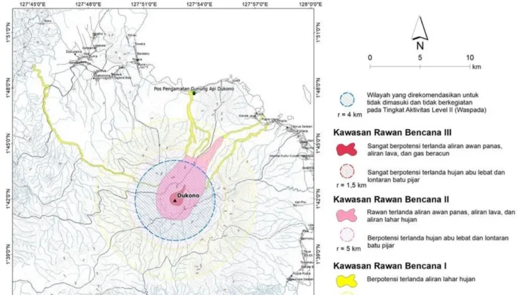 Erupsi Gunung Dukono Picu Risiko Lahar saat Musim Hujan
