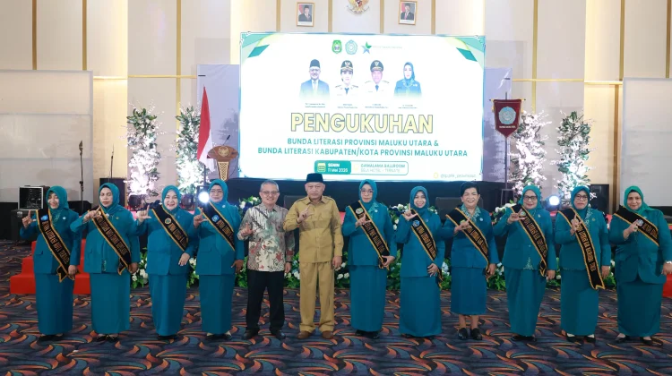 Istri Wabup Sula Dikukuhkan jadi Bunda Literasi