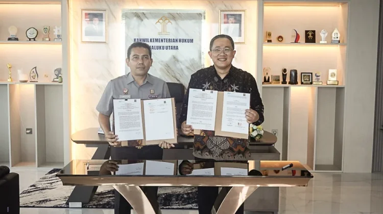 Kemenkum Malut-BSI Ternate Perkuat Sinergi Layanan Keuangan