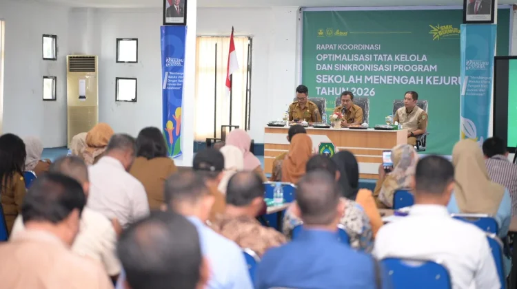 Rakor SMK Se-Malut 2026 Fokus Sinkronisasi Program dan Dunia Kerja