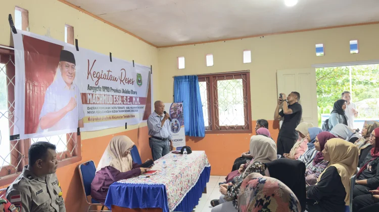 Reses di Akehuda, Machmud Esa Paparkan Kawasan Ekonomi Baru Ternate