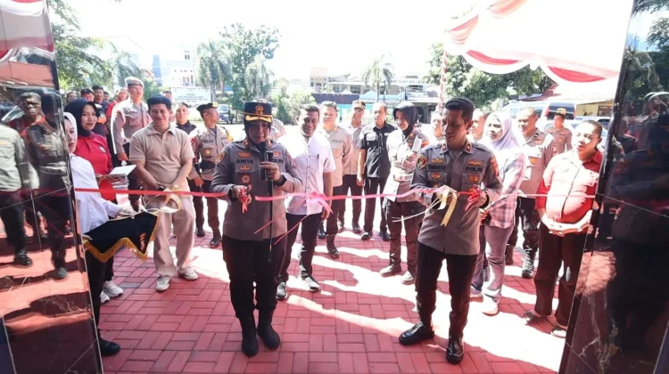Tingkatkan Pelayanan, Gedung Reskrim Polres Ternate Diresmikan