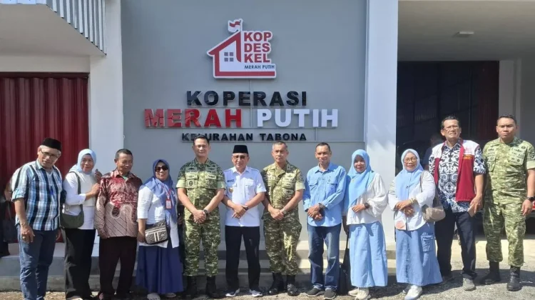 1.061 KDKMP diResmikan Presidan Secara Virtual termasuk  KDKMP Kelurahan Tabona