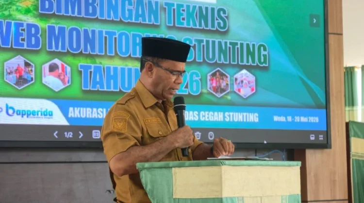 Pemkab Halteng Perkuat Monitoring Data untuk Tekan Stunting