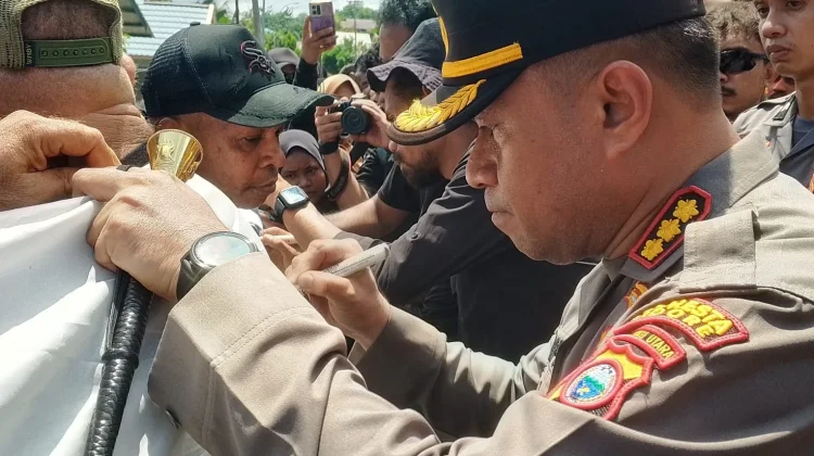 Kapolresta Tidore Pastikan Warga Bobo Tetap Diproses