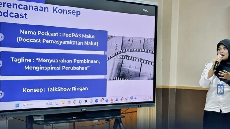 Peserta Magang Nasional Tampilkan Ide Kreatif di Kanwil Ditjenpas