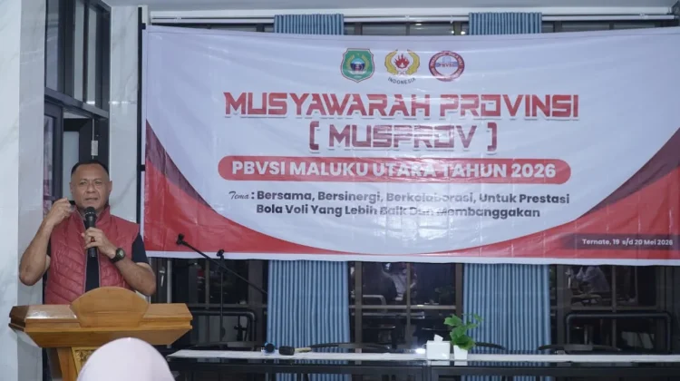 Nakhodai PBVSI Malut, Muhammad Sinen Targetkan Prestasi di PON