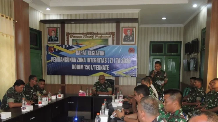 Reformasi Birokrasi Kodim 1501/Tobelo menuju Integritas Tinggi