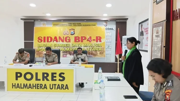 Bimas Kristen Kemenag Halut Beri Bimbingan Pra-Nikah Polres