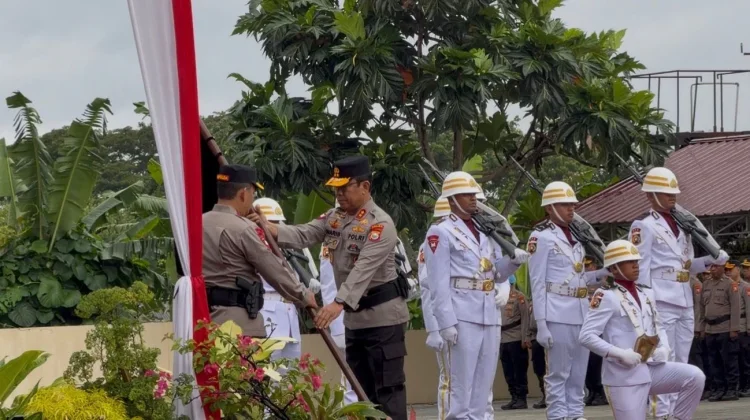 Terima Pataka, Brigjen Arif Budiman Siap Lanjutkan Kepemimpinan Kapolda di Malut