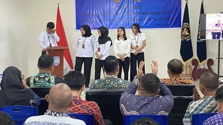 Lapas Tobelo Apresiasi Kontribusi Peserta Magang Selama Enam Bulan