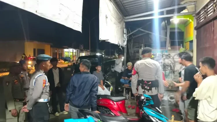Polres Kepulauan Sula Rutin Patroli Jaga Kamtibmas jelang HUT Kabupaten