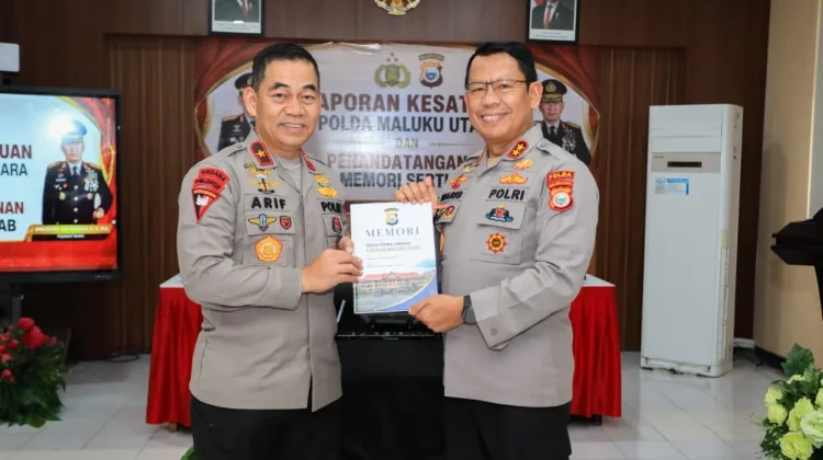Kapolda Malut Terima Laporan Kesatuan dan Dukungan Jajaran
