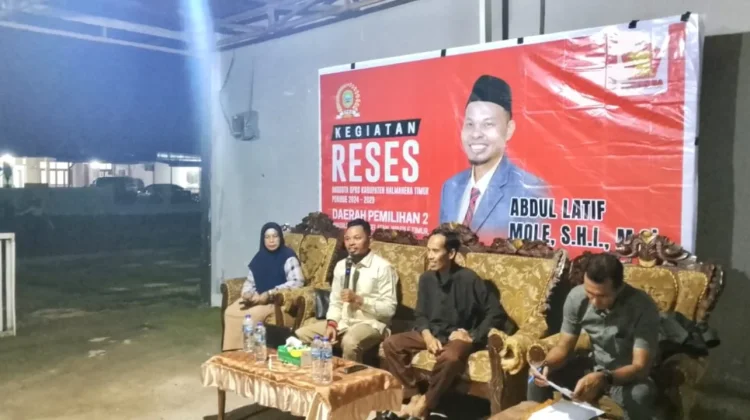 Reses DPRD Haltim, Warga Tutuling Jaya Keluhkan Air Bersih