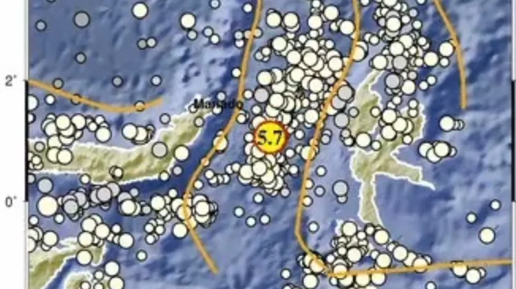Gempa Bumi 5,7 Guncang Batang Dua, Getaran Dirasakan hingga Ternate