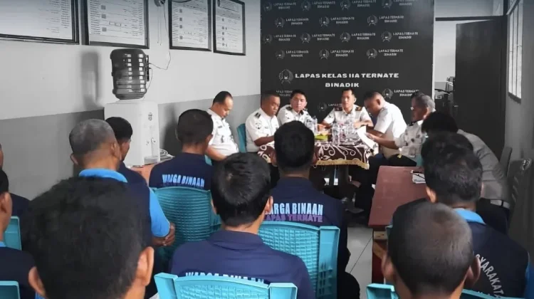 Lapas Ternate Tegaskan Komitmen Pemenuhan Hak Warga Binaan