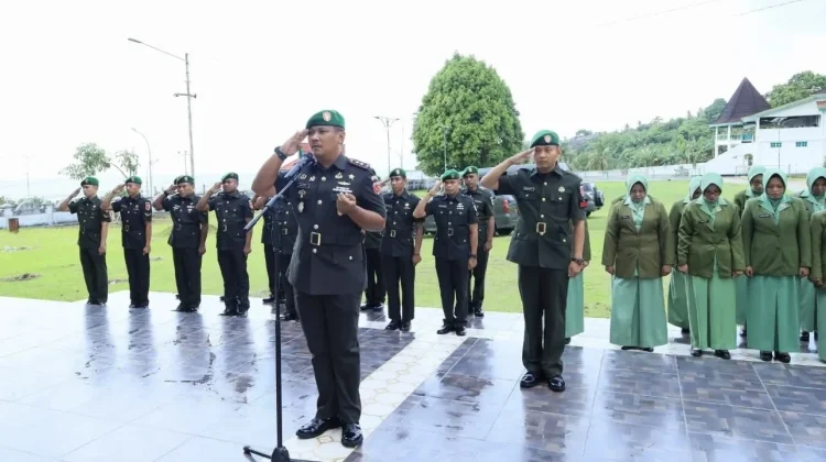 Dandim Tidore Pimpin Ziarah Peringatan HUT Kodam Pattimura